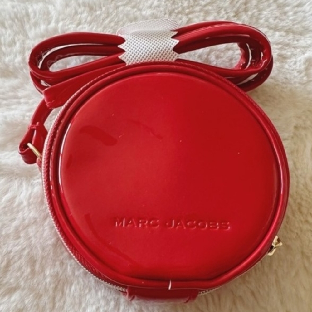 Marc Jacobs Red Crossbody 4" Beaute Bag- NEW